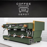 La Marzocco - Linea Classic AV 3 Group - Custom Green and Gold - 2015