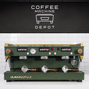 La Marzocco - Linea Classic AV 3 Group - Custom Green and Gold - 2015