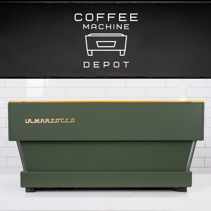 La Marzocco - Linea Classic AV 3 Group - Custom Green and Gold