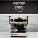 La Marzocco  - Linea Mini-R Home Espresso Machine - Custom Beige & Red Logo