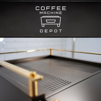 La Marzocco - Linea Mini R- Custom Metallic Bronze with Zebra Wood & Brass Home Espresso Machine