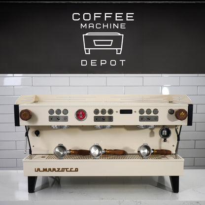 La Marzocco - Linea PB – 3 Group AV - Custom Cream and Walnut