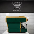 La Marzocco - Linea PB – 3 Group AV - Custom "Hunter" Green With Wood