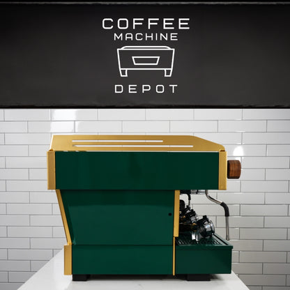 La Marzocco - Linea PB – 3 Group AV - Custom "Hunter" Green With Wood