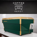 La Marzocco - Linea PB – 3 Group AV - Custom "Hunter" Green With Wood