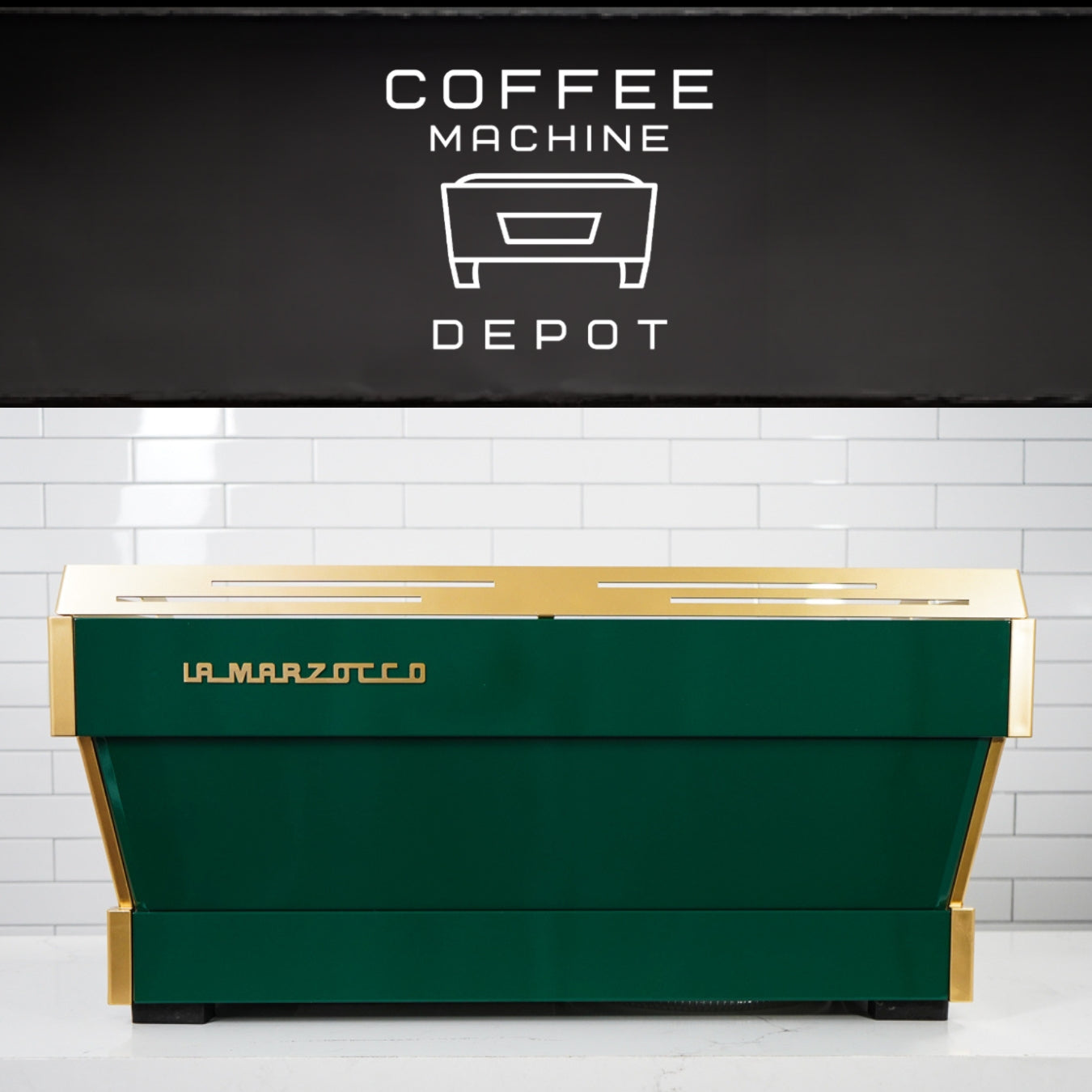 La Marzocco - Linea PB – 3 Group AV - Custom "Hunter" Green With Wood