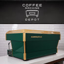 La Marzocco - Linea PB – 3 Group AV - Custom "Hunter" Green With Wood