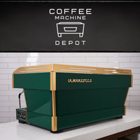 La Marzocco - Linea PB – 3 Group AV - Custom "Hunter" Green With Wood