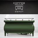 La Marzocco -  Strada MP 2 Group - Custom Military Green With Zebra wood/Brass
