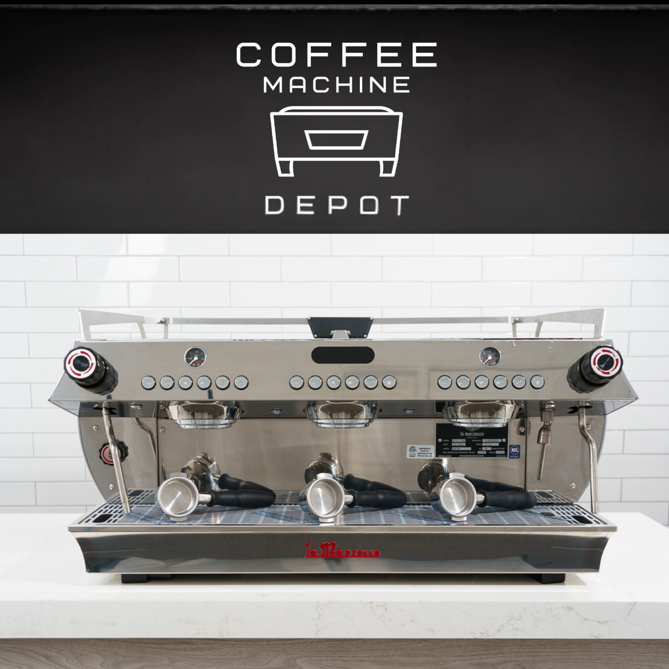La Marzocco GB5 S AV 3 Group- Custom White (Open Box) **SOLD*