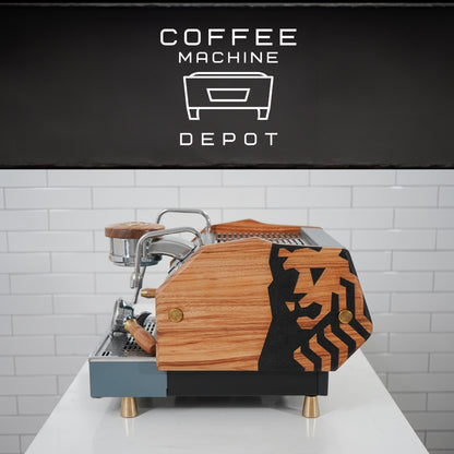La Marzocco GS3 AV 1 Group Home Espresso Machine - Custom Gray and Oak - 2012