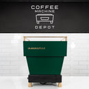 La Marzocco - Linea Mini R- Custom Vintage Green with Dark Wood & Brass Home Espresso Machine