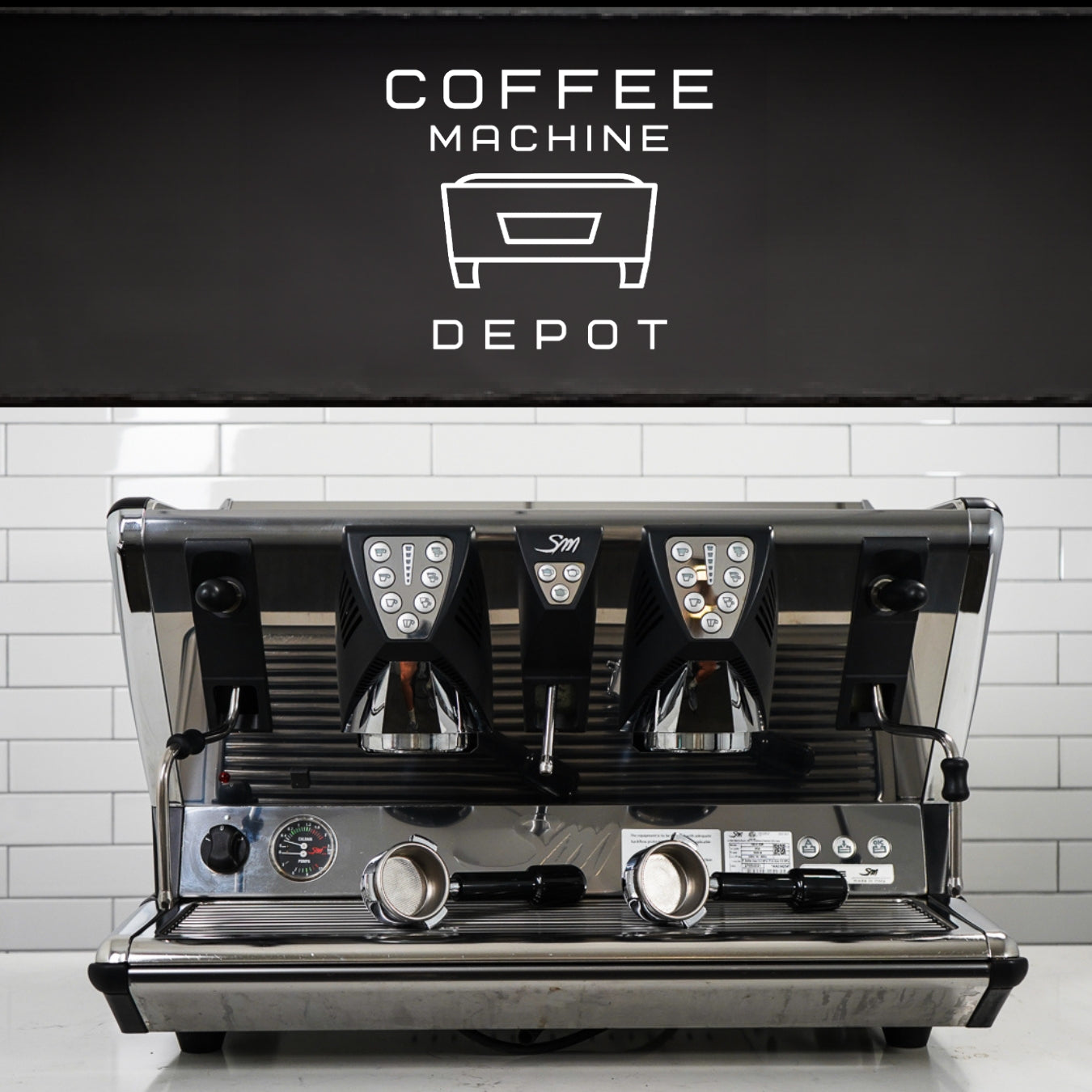 La San Marco - 100 E - 2 group Commercial Espresso Machine