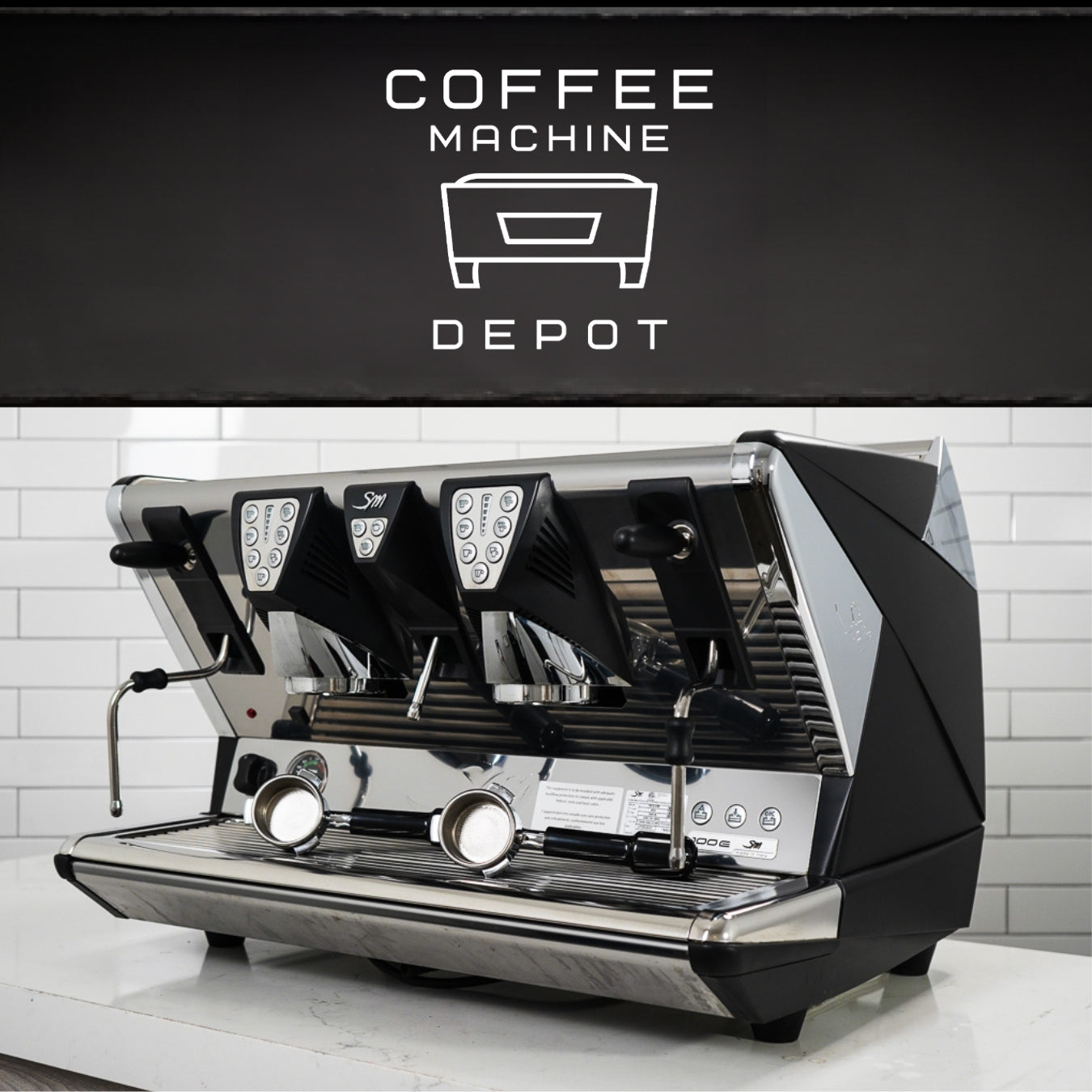 La San Marco - 100 E - 2 group Commercial Espresso Machine