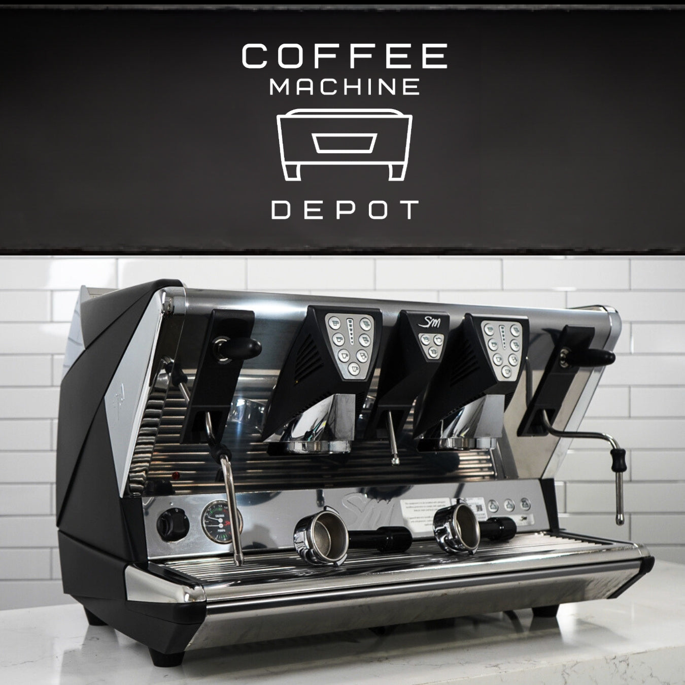 La San Marco - 100 E - 2 group Commercial Espresso Machine