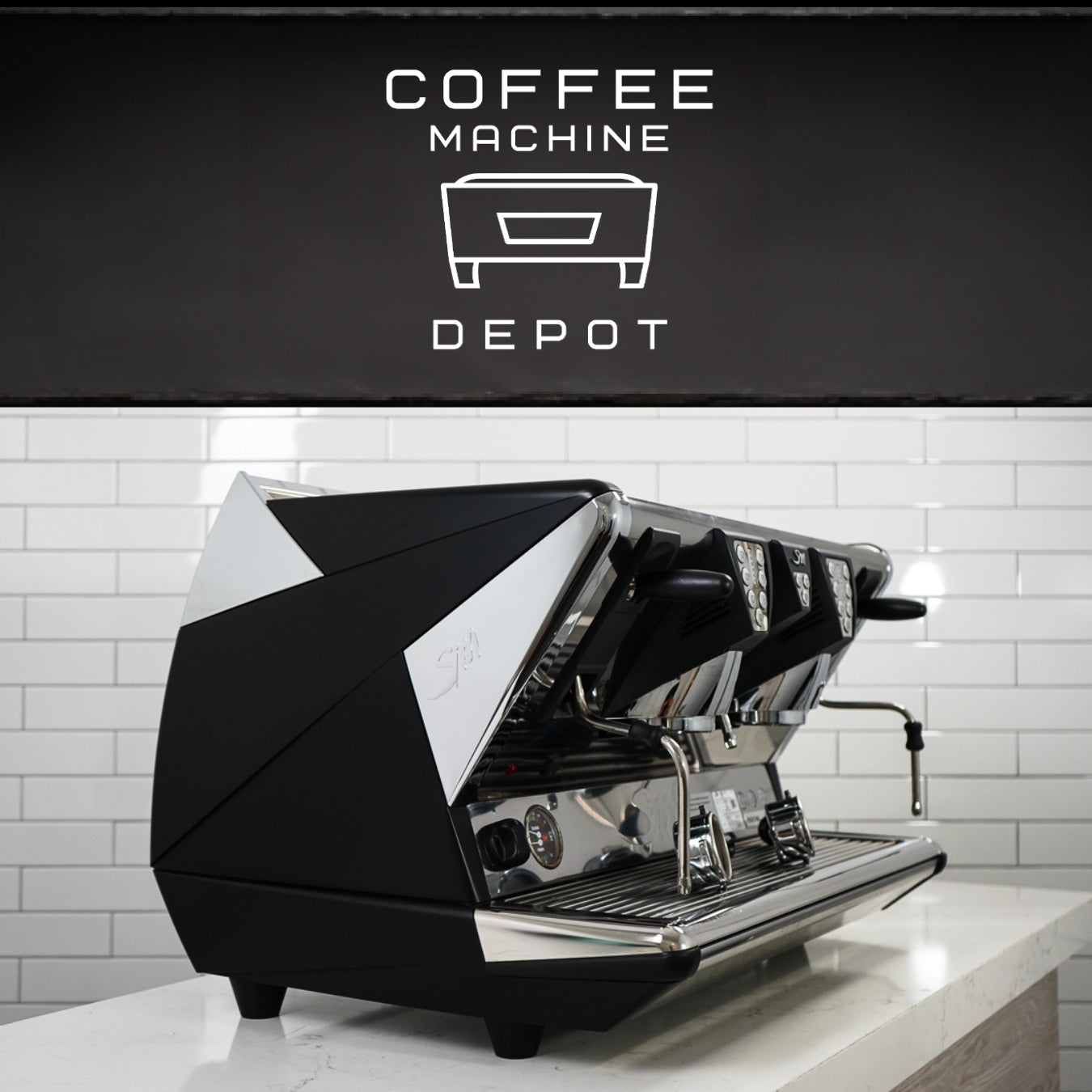 La San Marco - 100 E - 2 group Commercial Espresso Machine