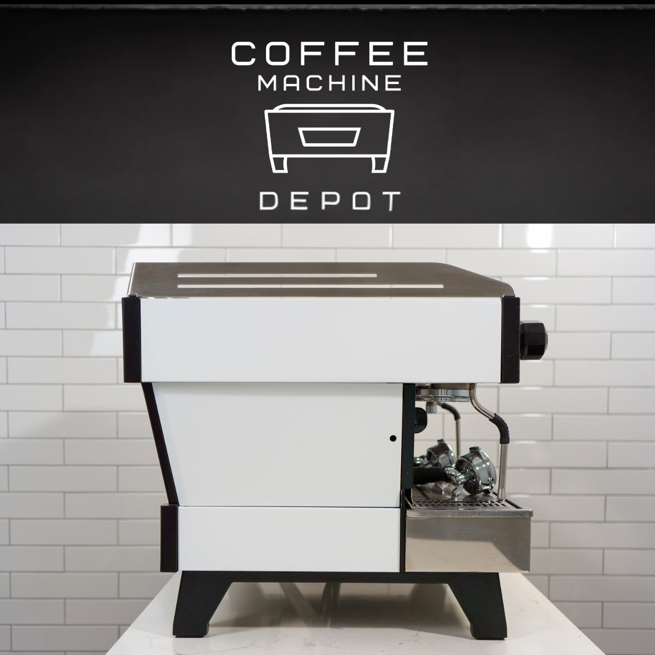 La Marzocco Linea PB 2gr Commercial Espresso Machine - Custom White *SOLD*