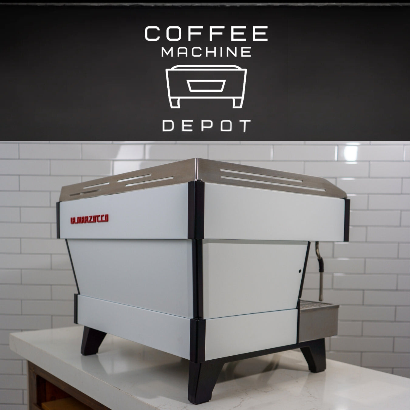 La Marzocco Linea PB 2gr Commercial Espresso Machine - Custom White *SOLD*