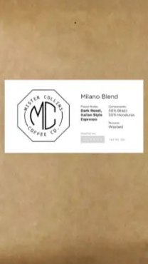 Mr. Collins Milano Blend (12oz bag) Mr. Collins