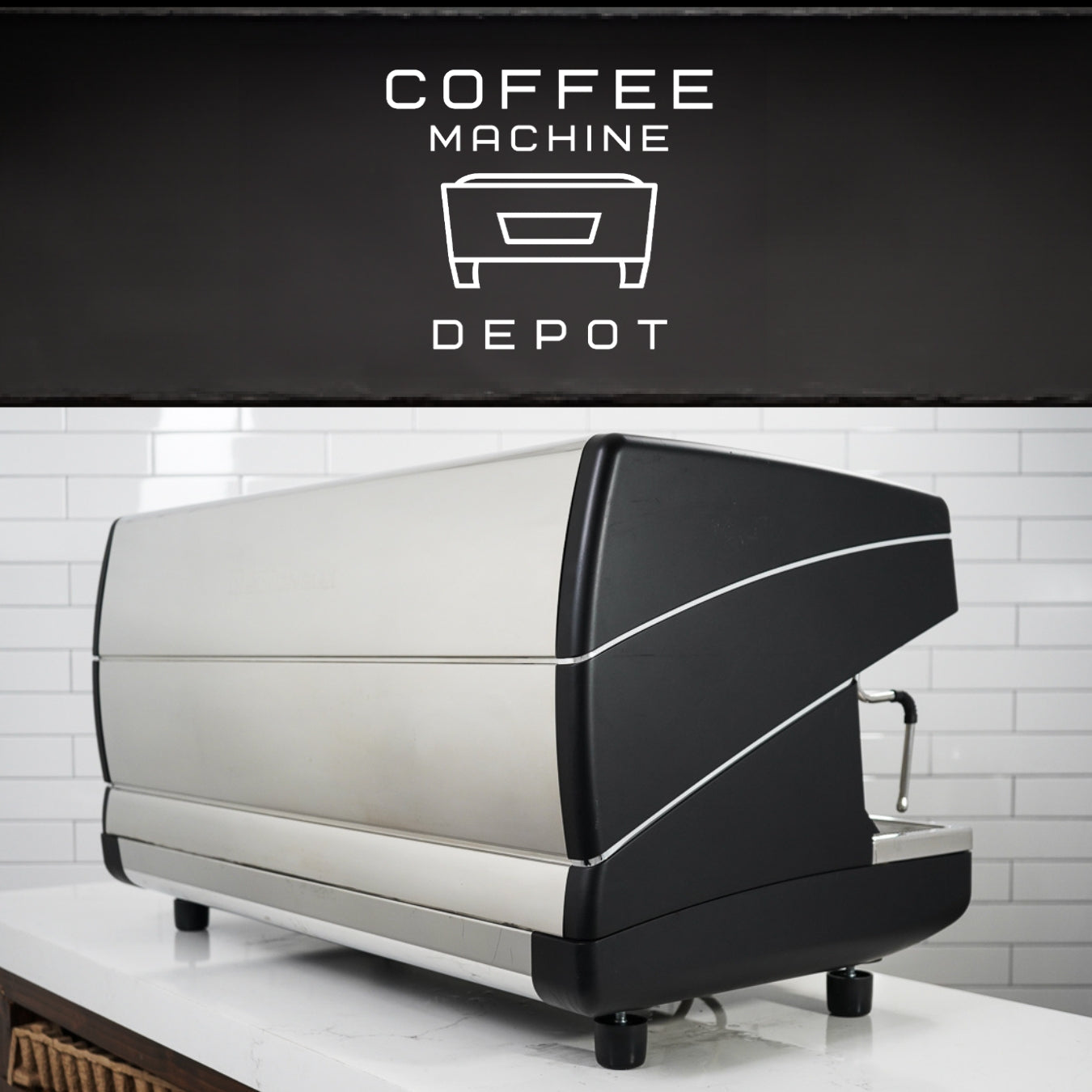 Nuova Simonelli - Appia II V High Cup - 3 Group Commercial Espresso Machine