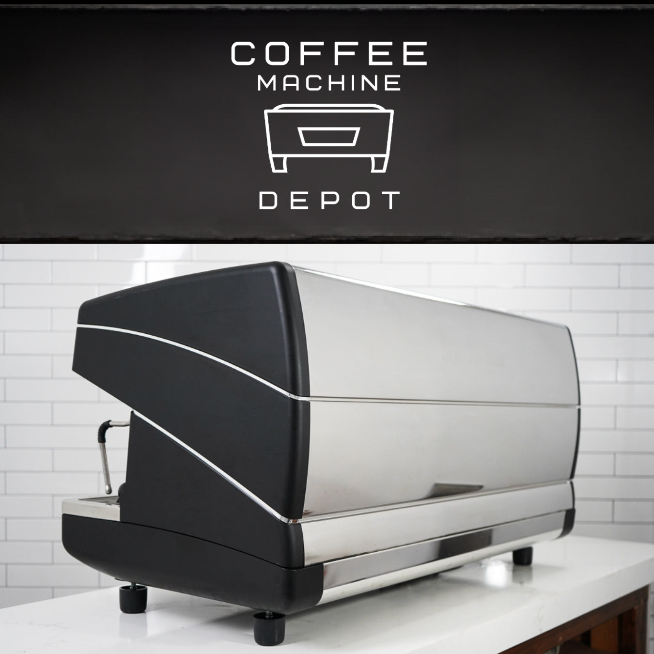 Nuova Simonelli - Appia II V High Cup - 3 Group Commercial Espresso Machine