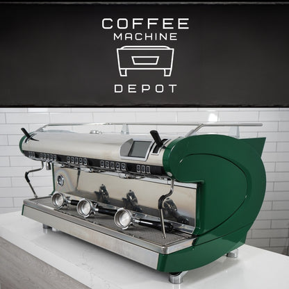 Nuova Simonelli - Aurelia Wave Digit 3 Group Commercial Espresso Machine - Custom Hunter Green