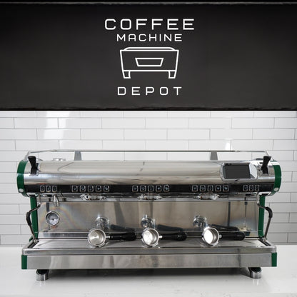 Nuova Simonelli - Aurelia Wave Digit 3 Group Commercial Espresso Machine - Custom Hunter Green