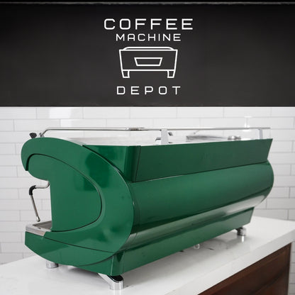 Nuova Simonelli - Aurelia Wave Digit 3 Group Commercial Espresso Machine - Custom Hunter Green