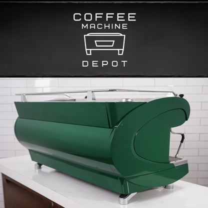 Nuova Simonelli - Aurelia Wave Digit 3 Group Commercial Espresso Machine - Custom Hunter Green