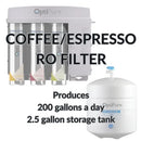 Optipure 200/2.5 Coffee/ Espresso Reverse Osmosis system Optipure