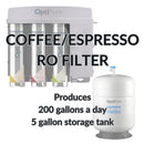 Optipure 200/5 Coffee/ Espresso Reverse Osmosis system Optipure