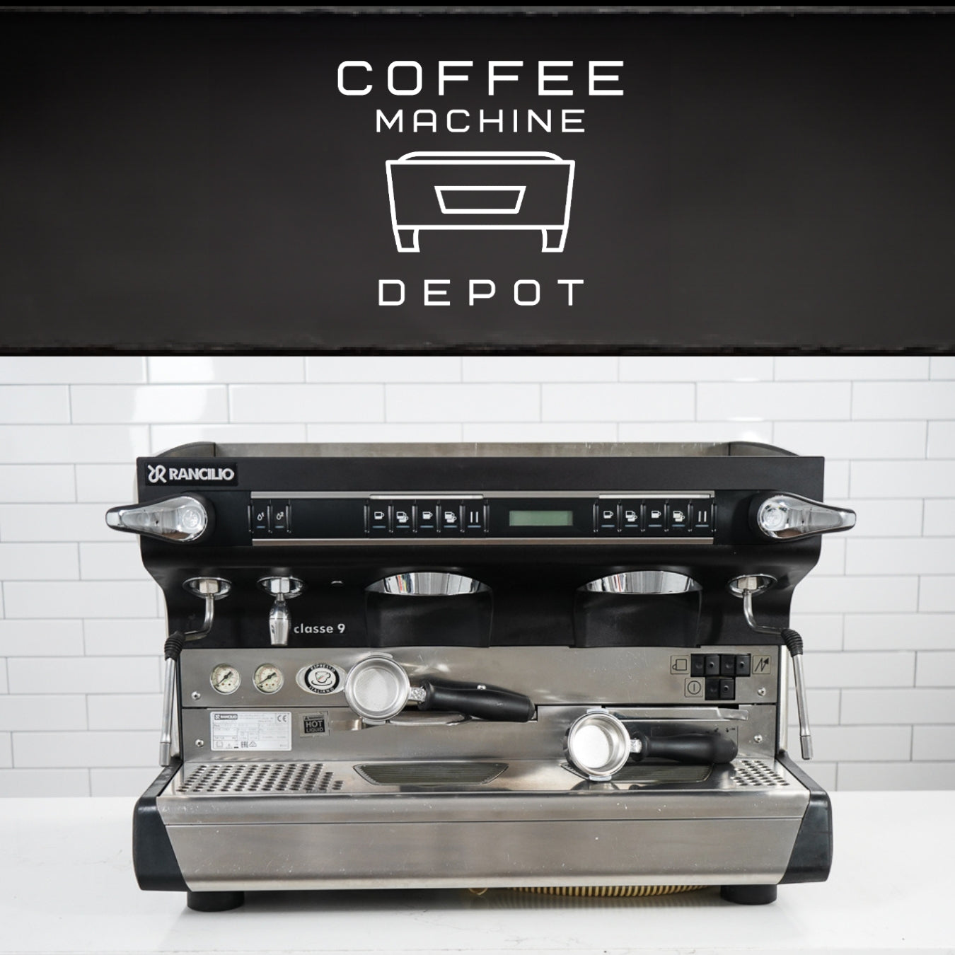 Rancilio Classe 9 - 2 Group USB High Cup Commercial Espresso Machine