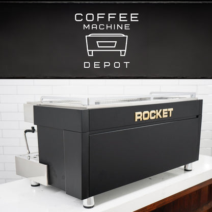 Rocket Boxer Evo AV - 3 group with Shot Timer Commercial Espresso Machine