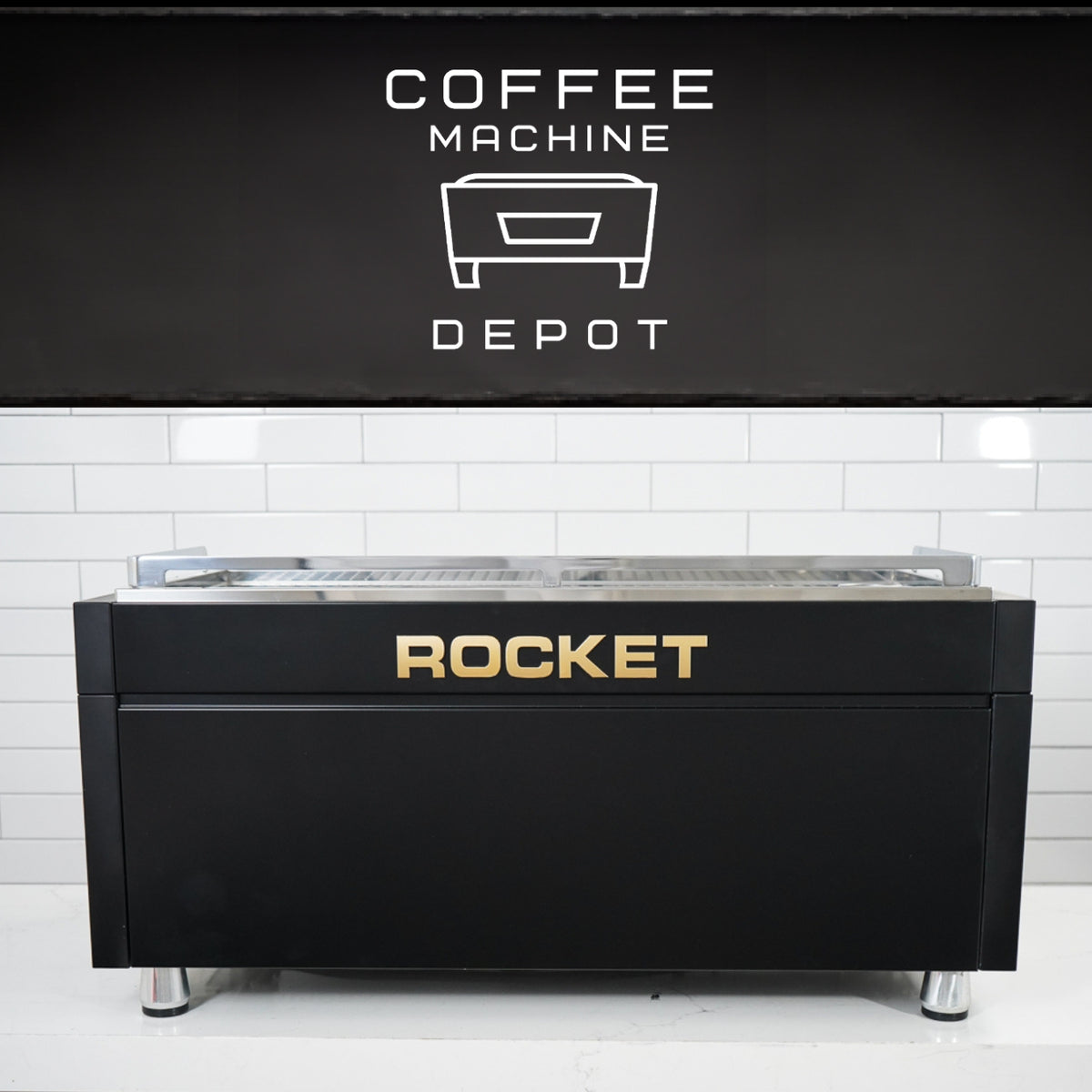 Rocket Boxer Evo AV - 3 group with Shot Timer Commercial Espresso Machine