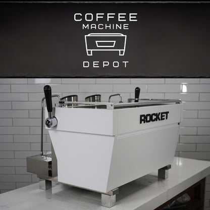 Rocket RE Doppia 2 Group Commercial Espresso Machine - White