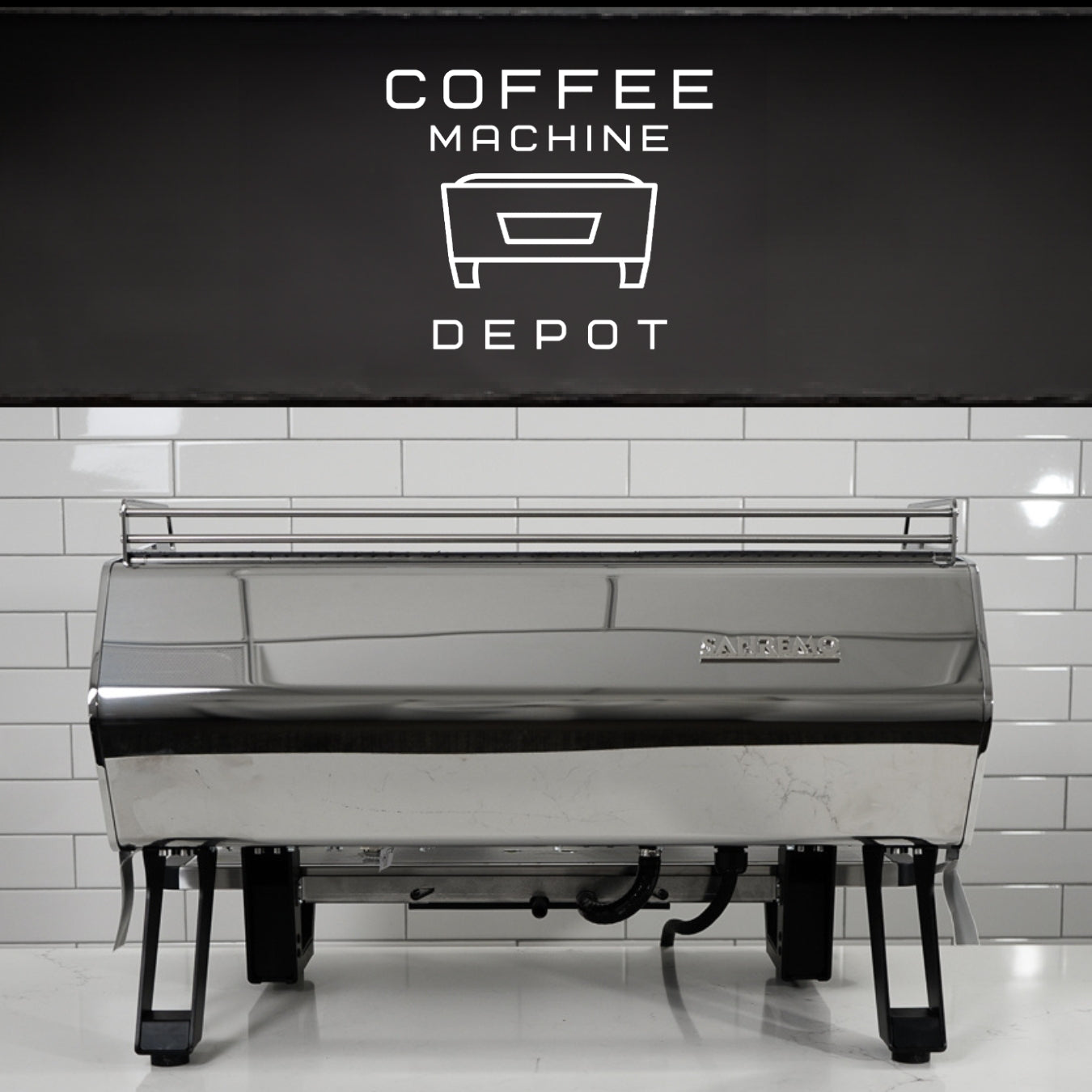 洋楽 SANREMO2000 Sanremo - D8 2 Group with Auto-Steam - Stainless Steel Special