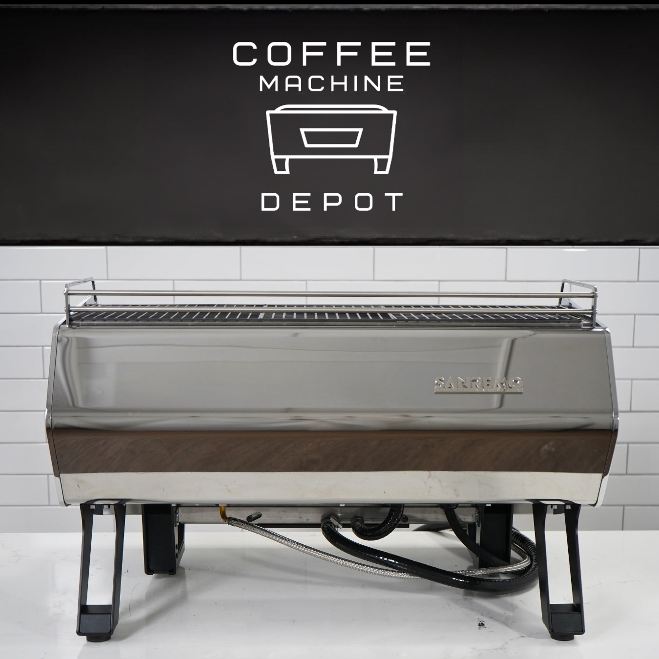 Sanremo - D8 Pro 2 Group with Auto-Steam - Stainless Steel Special Edition - Demo Unit