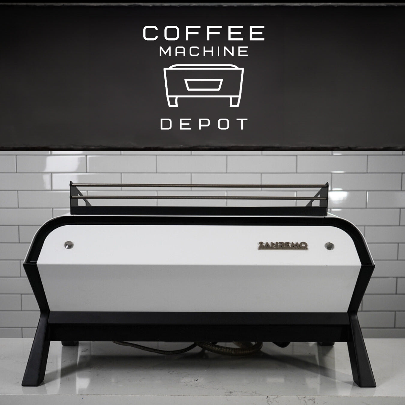 SanRemo - F18 AV 2 Group Commercial Espresso Machine -White