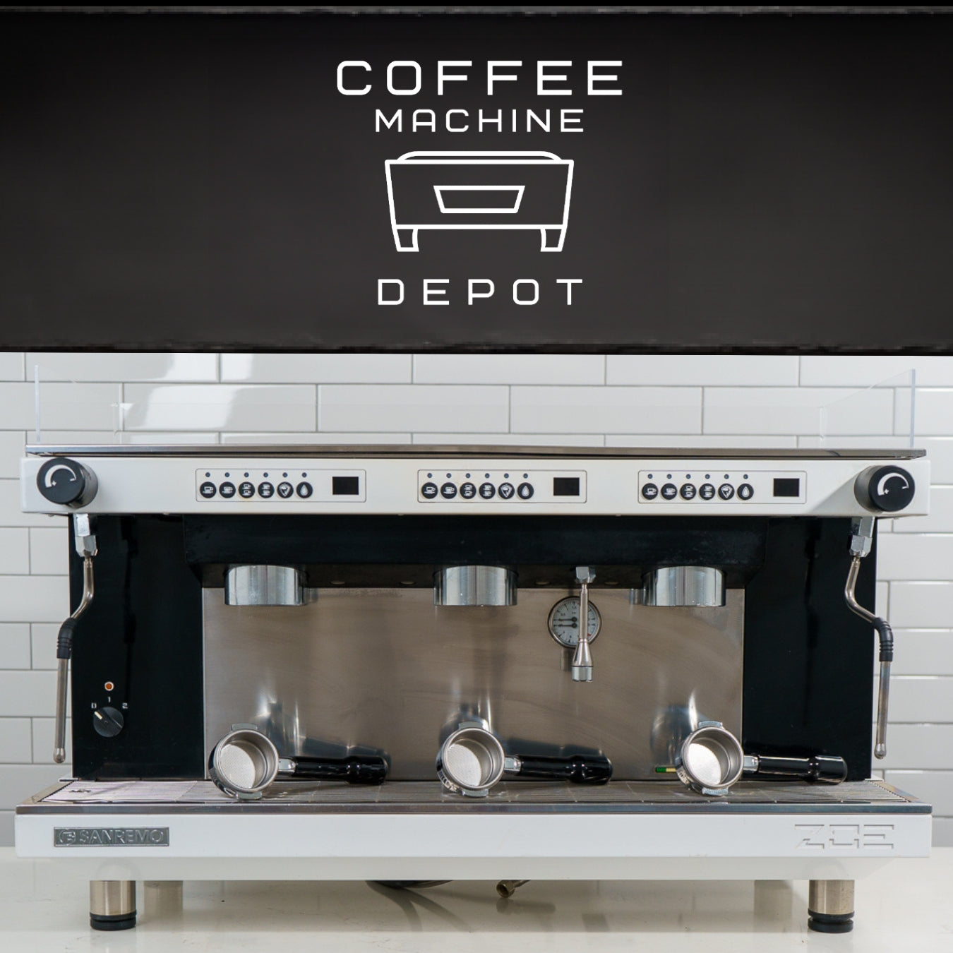 Sanremo - Zoe 3 group Tall Cup Commercial Espresso Machine