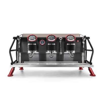 Sanremo Cafe Racer Naked (Red/Black) 3 Group Espresso Machine