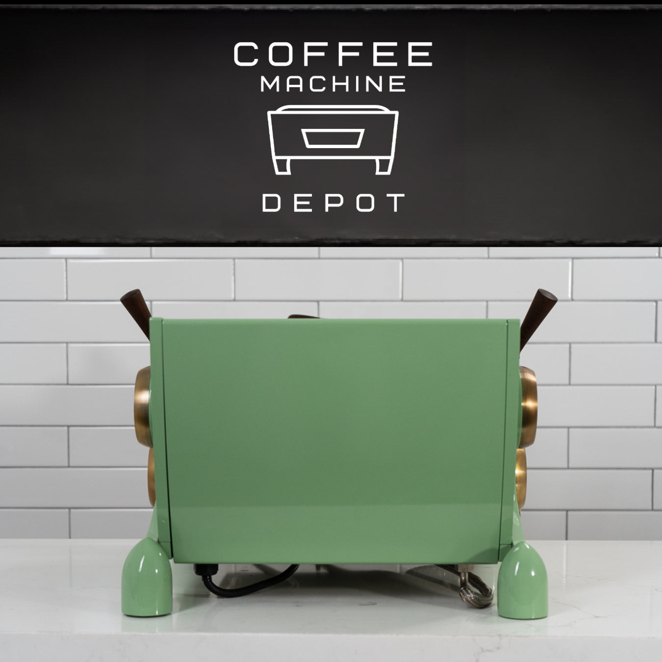 Slayer - Espresso 1 Group Fully Custom Machine- Green and Brass Finish