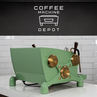 Slayer - Espresso 1 Group Fully Custom Machine- Green and Brass Finish