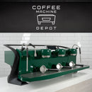 Slayer-Steam-EP 3Group Commercial EspressoMachine-Custom-Hunter-Green