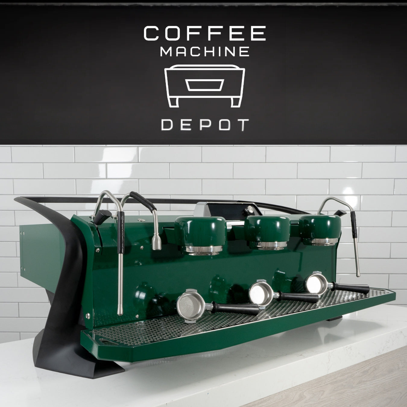 Slayer-Steam EP 3 Group Commercial Espresso Machine-Custom Hunter Green