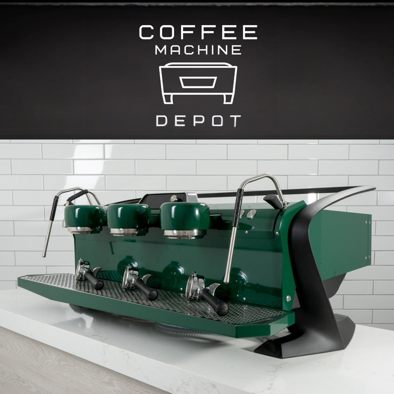 Slayer-Steam EP 3 Group Commercial Espresso Machine-Custom Hunter Green