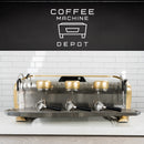 Slayer Steam EP 3 Group Commercial Espresso Machine- Custom Mint & Gold