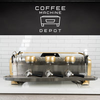 Slayer Steam EP 3 Group Commercial Espresso Machine- Custom Mint & Gold