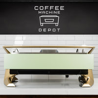 Slayer Steam EP 3 Group Commercial Espresso Machine- Custom Mint & Gold
