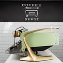 Slayer Steam EP 3 Group Commercial Espresso Machine- Custom Mint & Gold