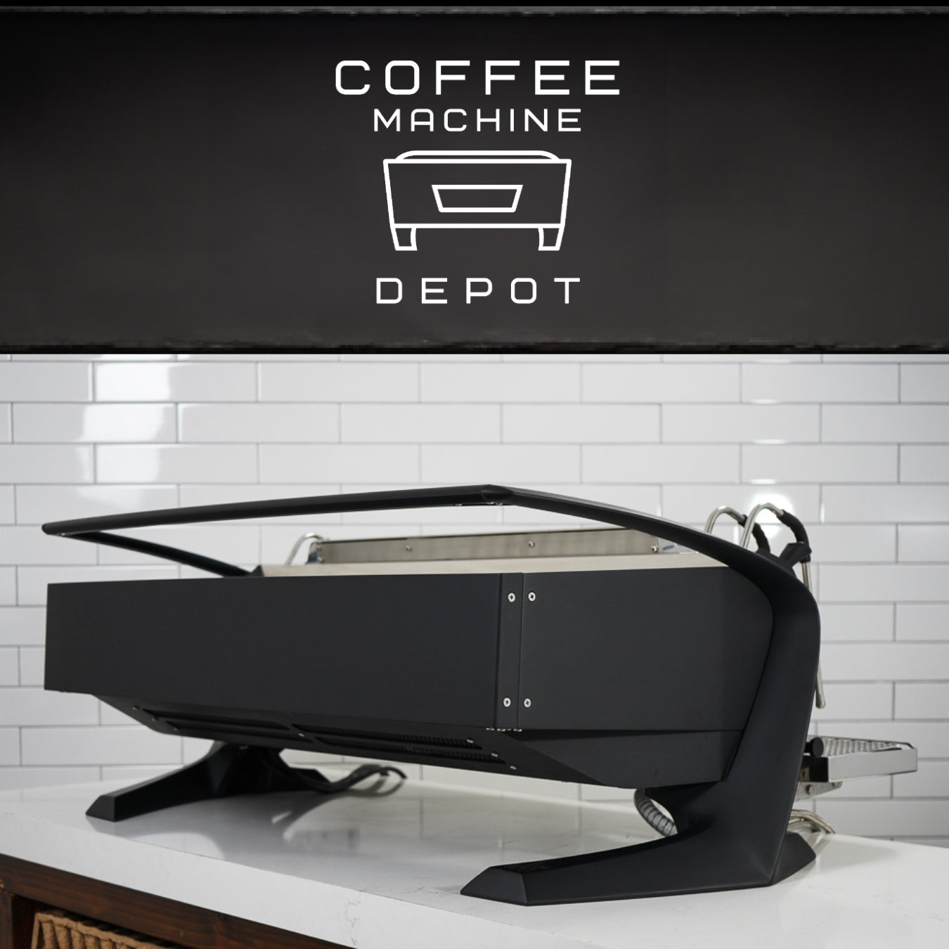Slayer - Steam LP 3 Group Espresso Machine - Custom Black with Wood